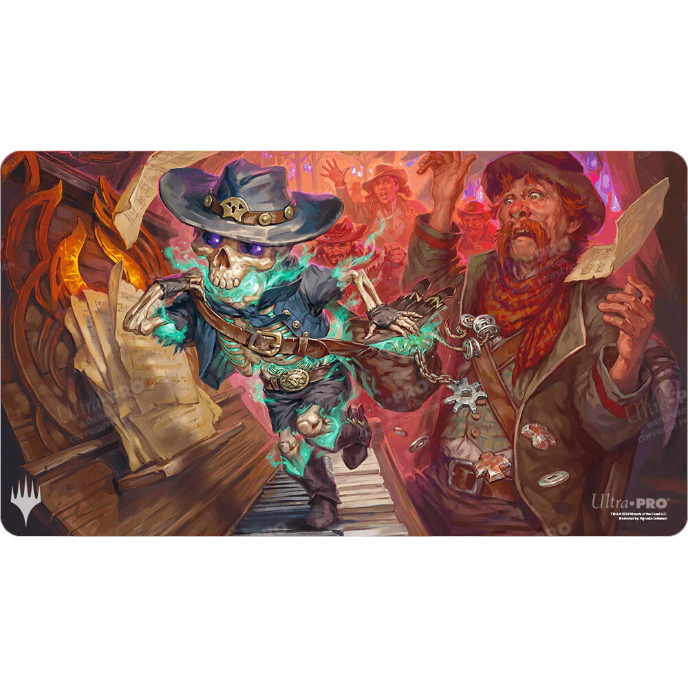 Карточная игра Ultra Pro MtG Playmat: Outlaws of Thunder Junction - Tinybones, the Pickpocket
Карточная игра Ultra Pro MtG Playmat: Outlaws of Thunder Junction - Tinybones, the Pickpocket