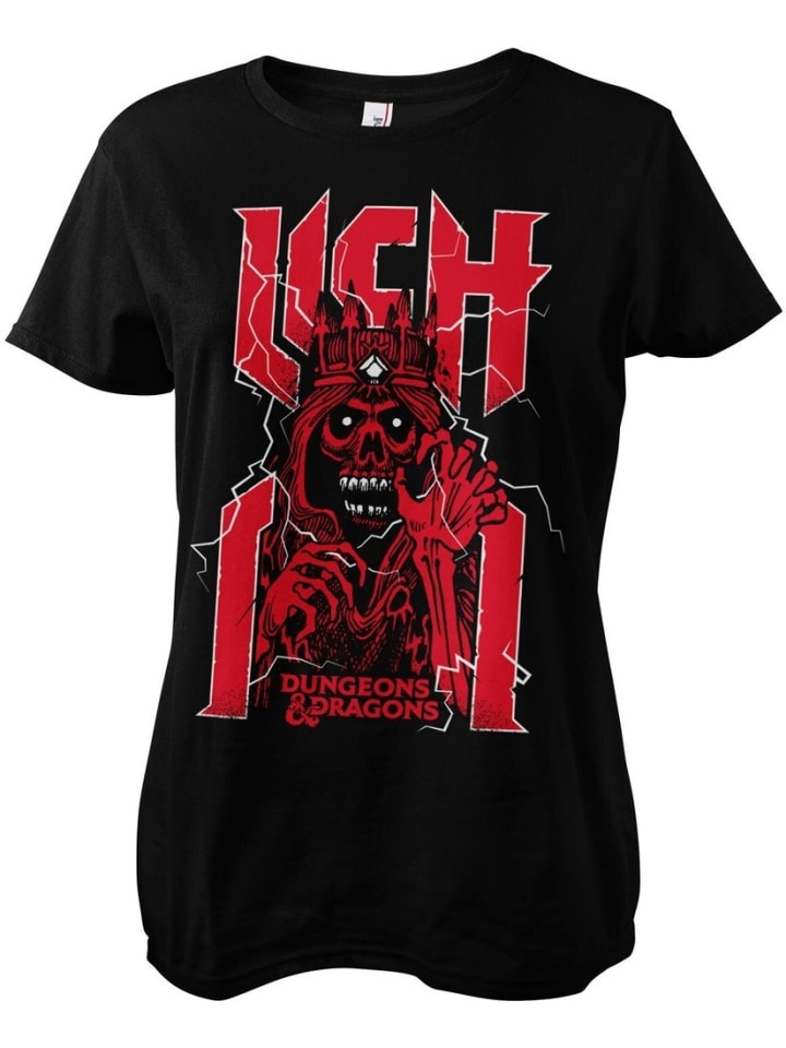 Dungeons And Dragons Футболка "D&D Lich King Girly Tee" черного цвета, Черный, Dungeons And Dragons Футболка "D&D Lich King Girly Tee" черного цвета
Dungeons And Dragons Футболка "D&D Lich King Girly Tee" черного цвета, Черный, Dungeons And Dragons Футболка "D&D Lich King Girly Tee" черного цвета