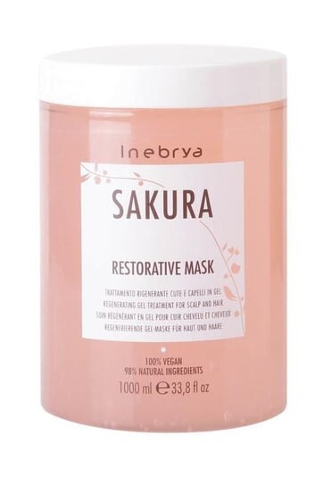 Укрепляющая маска для волос 1000мл Inebrya, Sakura Restorative Mask
Укрепляющая маска для волос 1000мл Inebrya, Sakura Restorative Mask