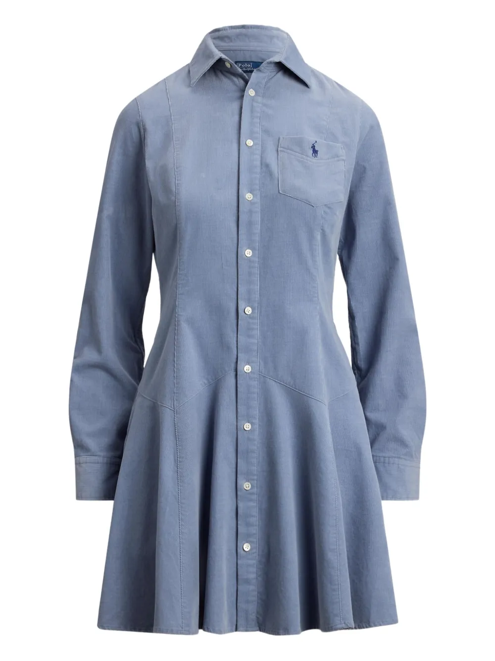 Короткое платье-рубашка на пуговицах POLO RALPH LAUREN, синий
Короткое платье-рубашка на пуговицах POLO RALPH LAUREN, синий