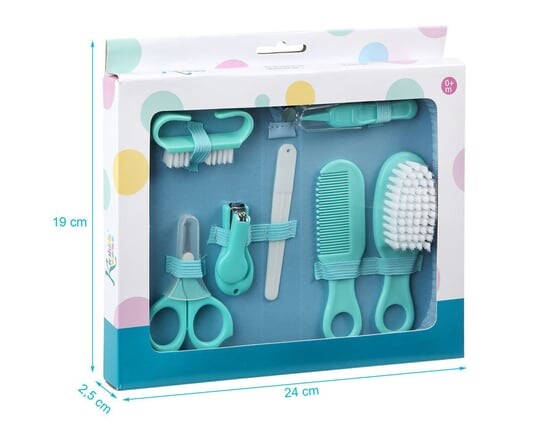 Набор аксессуаров по уходу, Бирюзовый KioKids
Набор аксессуаров по уходу, Бирюзовый KioKids