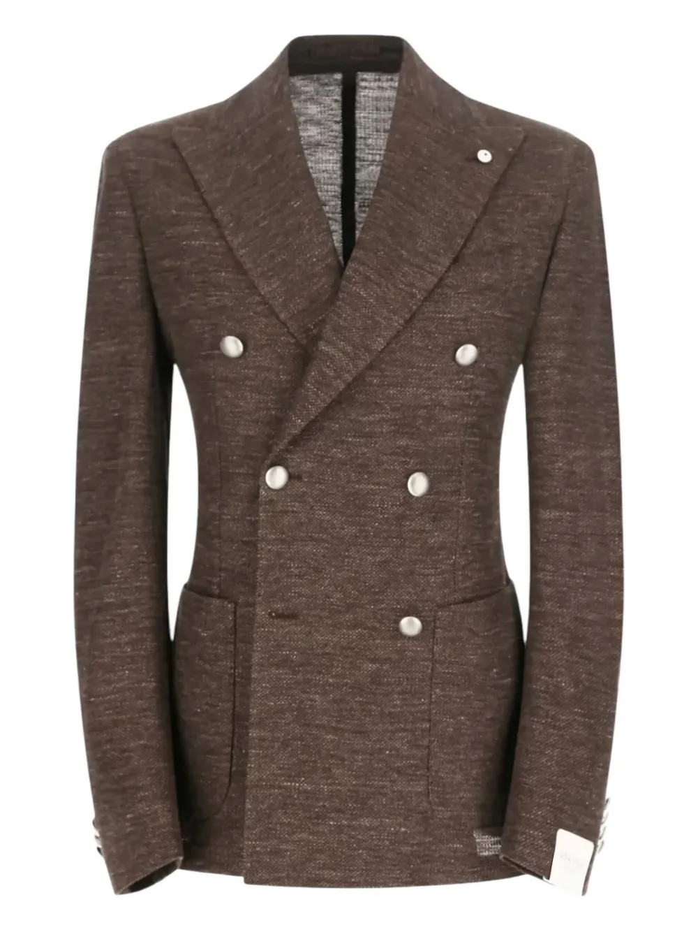 Двубортный пиджак Tom L.B.M. 1911, коричневый
Двубортный пиджак Tom L.B.M. 1911, коричневый