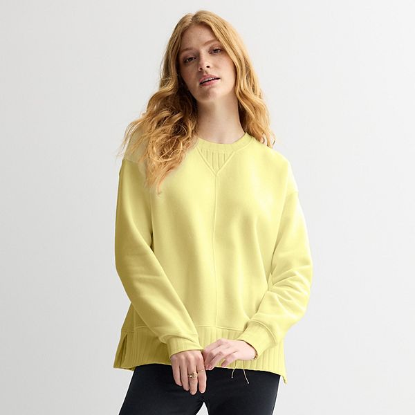 Женский свитер с комбинированной резинкой Sonoma Goods For Life, Butter Yellow
Женский свитер с комбинированной резинкой Sonoma Goods For Life, Butter Yellow