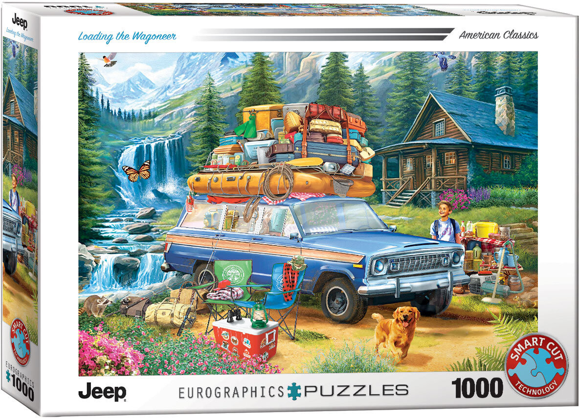 Пазл 1000 Jeep Loading The Wagoneer от 6000-5867 EuroGraphics
Пазл 1000 Jeep Loading The Wagoneer от 6000-5867 EuroGraphics