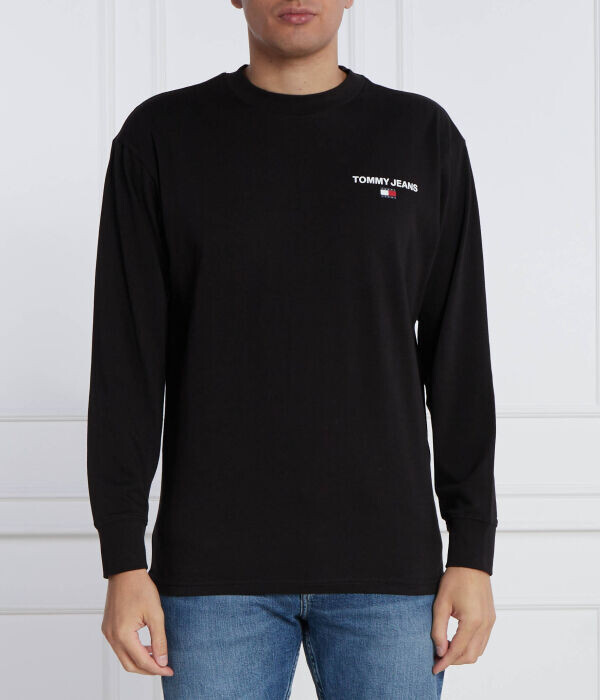 Лонгслив мужской Tommy Jeans с логотипом бренда, черный
Лонгслив мужской Tommy Jeans с логотипом бренда, черный