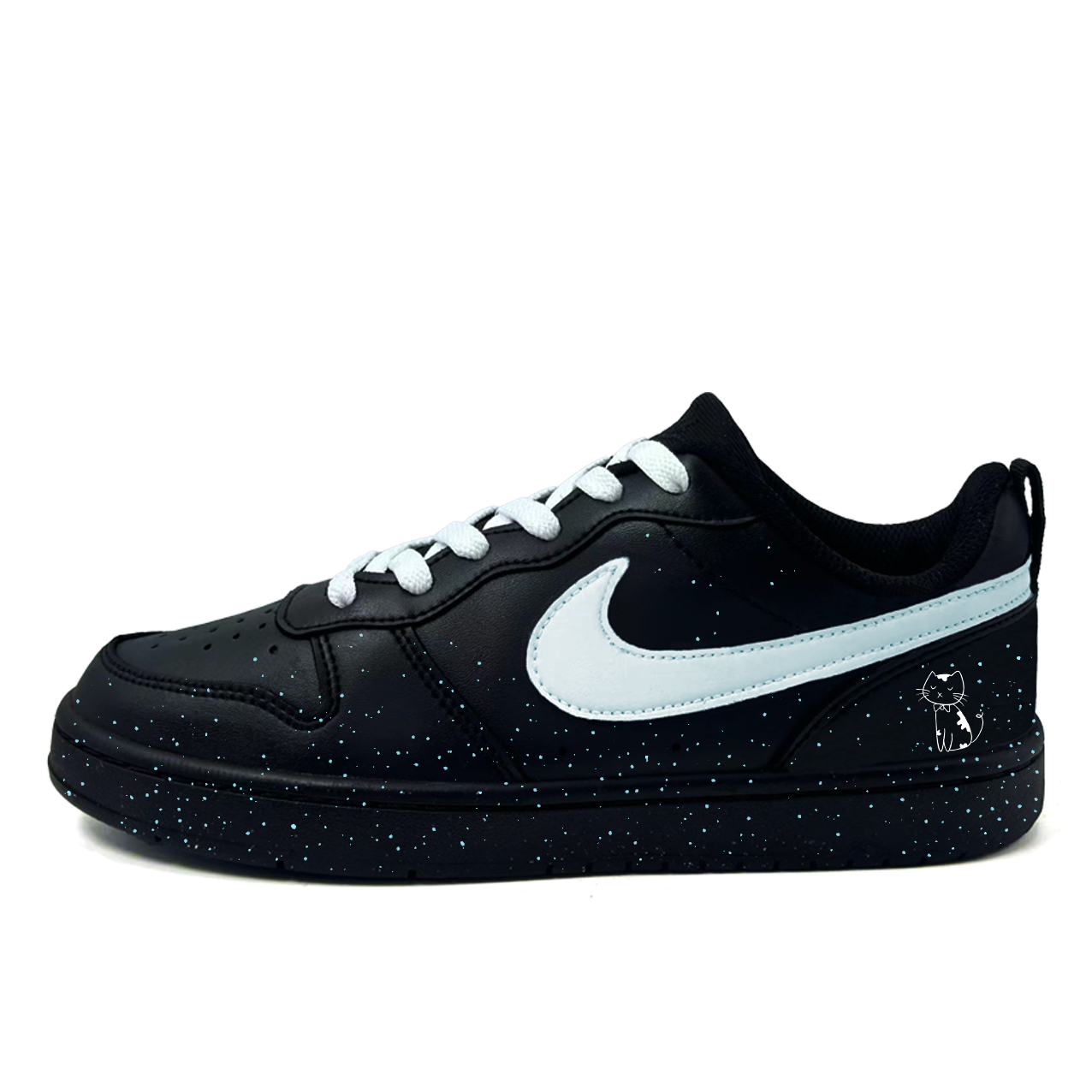 Nike Court Borough Dark Sky Starry Meowth Slip Resistant Low top Kids' Skateboarding Shoes Black Teenagers
Nike Court Borough Dark Sky Starry Meowth Slip Resistant Low top Kids' Skateboarding Shoes Black Teenagers