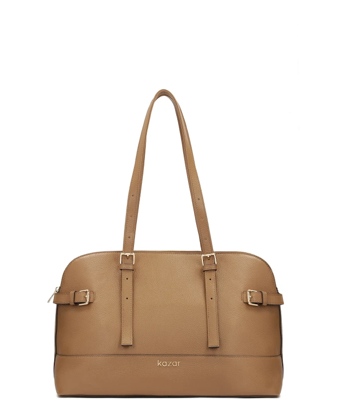 Сумочка с широким дном. Kazar, коричневый
Сумочка с широким дном. Kazar, коричневый