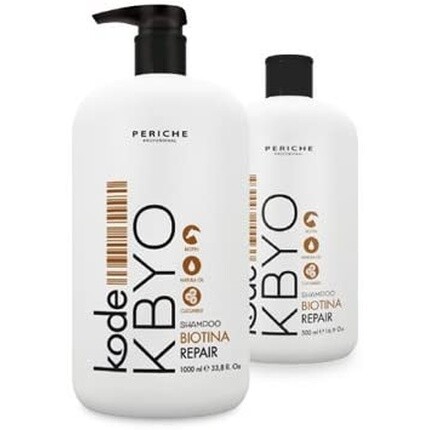 Periche Kode Kbyo Биотин/Восстанавливающий Шампунь 1000 мл Черный
Periche Kode Kbyo Биотин/Восстанавливающий Шампунь 1000 мл Черный