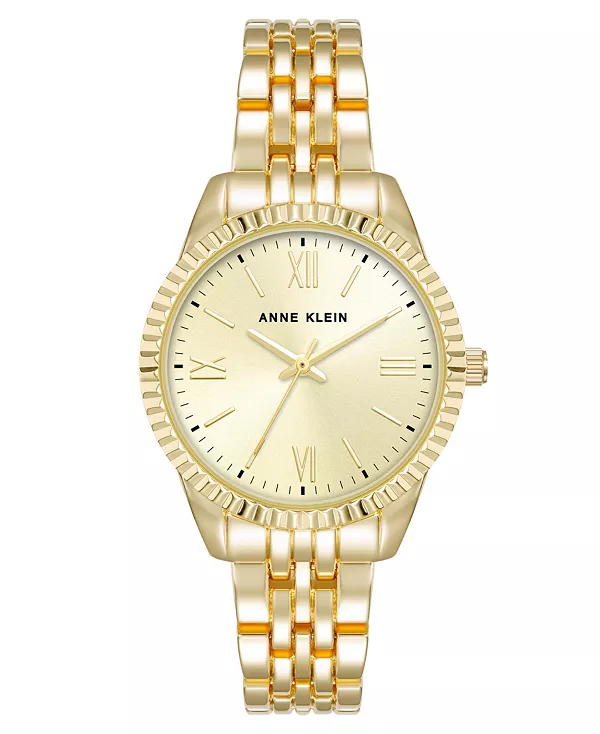 Женские кварцевые часы с браслетом из золотистого сплава, 30 мм Anne Klein, gold-tone
Женские кварцевые часы с браслетом из золотистого сплава, 30 мм Anne Klein, gold-tone