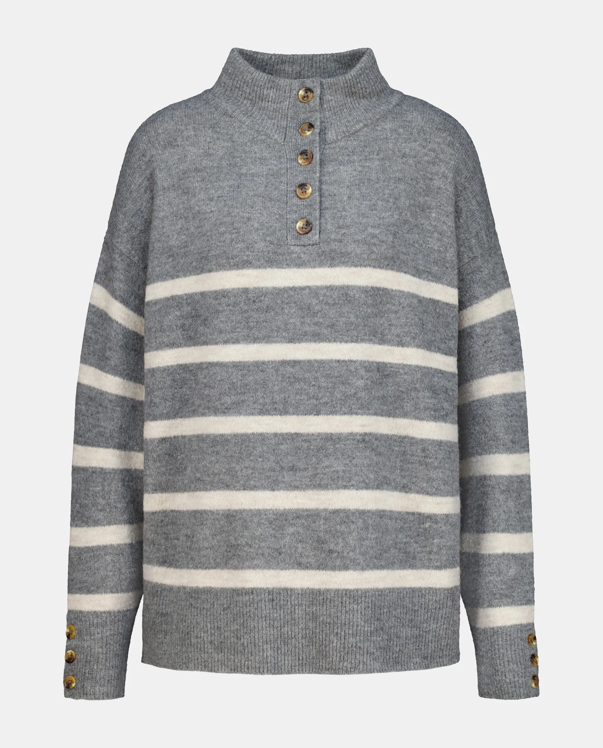 Женская пуловерная кофта на пуговицах Easy Wear, серый
Женская пуловерная кофта на пуговицах Easy Wear, серый