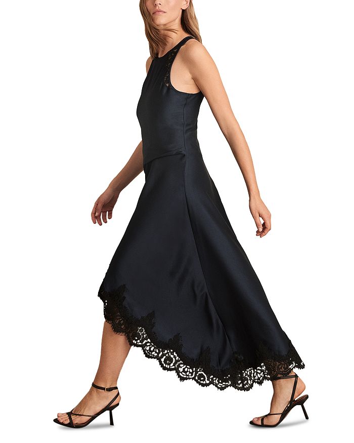 Платье Anais с драпировкой и кружевом REISS, синий
Платье Anais с драпировкой и кружевом REISS, синий