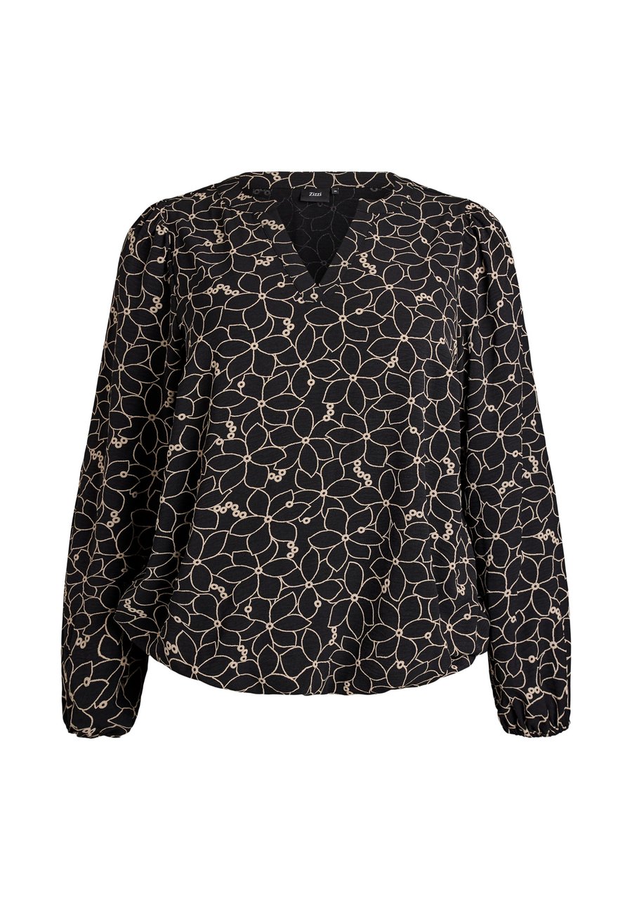 Блуза Zizzi LANGÄRMELIGE , Black W Birch/Black
Блуза Zizzi LANGÄRMELIGE , Black W Birch/Black