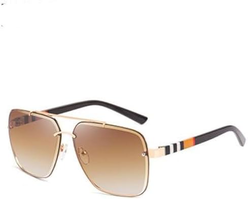 Квадратные солнцезащитные очки без оправы для мужчин, модные ретро-очки без оправы для женщин, винтажные солнцезащитные очки с защитой от УФ-излучения UV400 MTZJH, Brown
Квадратные солнцезащитные очки без оправы для мужчин, модные ретро-очки без оправы для женщин, винтажные солнцезащитные очки с защитой от УФ-излучения UV400 MTZJH, Brown