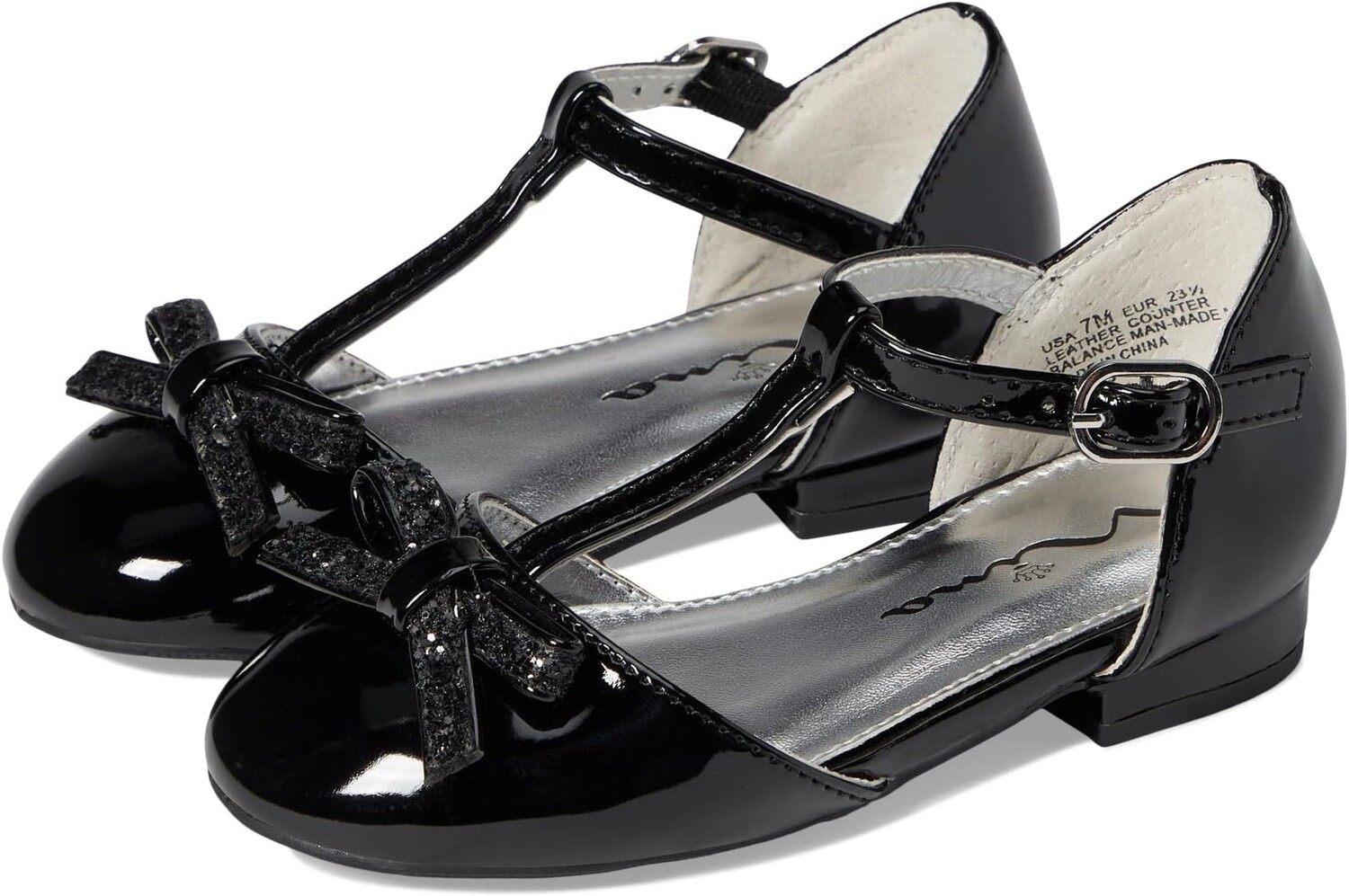 Туфли на плоской подошве Nina Lellia-T, цвет Black Patent 
Туфли на плоской подошве Nina Lellia-T, цвет Black Patent