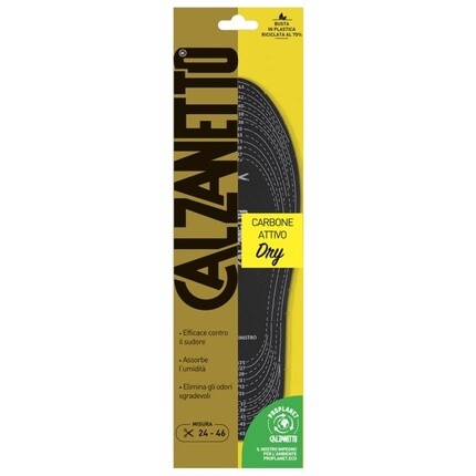 Стелька из латекса с активированным углем Calzanetto
Стелька из латекса с активированным углем Calzanetto