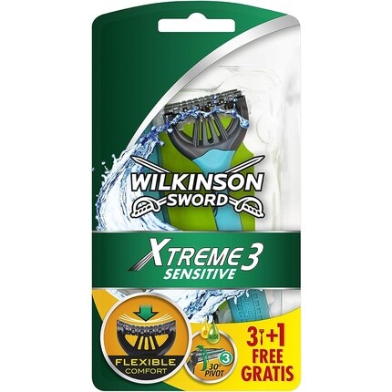 Одноразовая бритва Xtreme 3 Sensitive, 4 шт., Wilkinson Sword
Одноразовая бритва Xtreme 3 Sensitive, 4 шт., Wilkinson Sword
