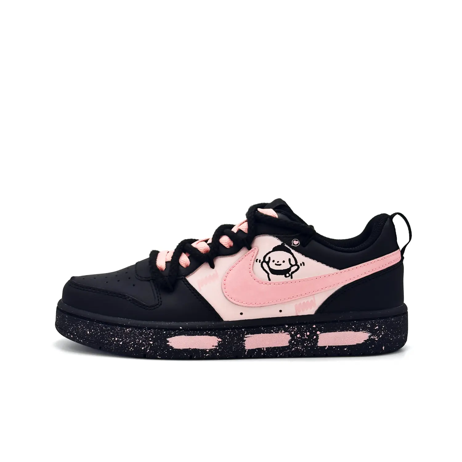 Низкие противоскользящие детские кроссовки для скейтбординга Court Borough Dada и Working Dog для подростков Nike, черный
Низкие противоскользящие детские кроссовки для скейтбординга Court Borough Dada и Working Dog для подростков Nike, черный