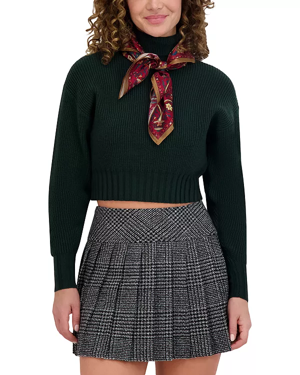 Свободный свитер-летучая мышь Point, зеленый
Свободный свитер-летучая мышь Point, зеленый