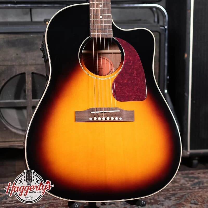 Акустическая гитара Epiphone J-45 EC Dreadnought Acoustic/Electric Guitar - Aged Vintage Sunburst Gloss
Акустическая гитара Epiphone J-45 EC Dreadnought Acoustic/Electric Guitar - Aged Vintage Sunburst Gloss