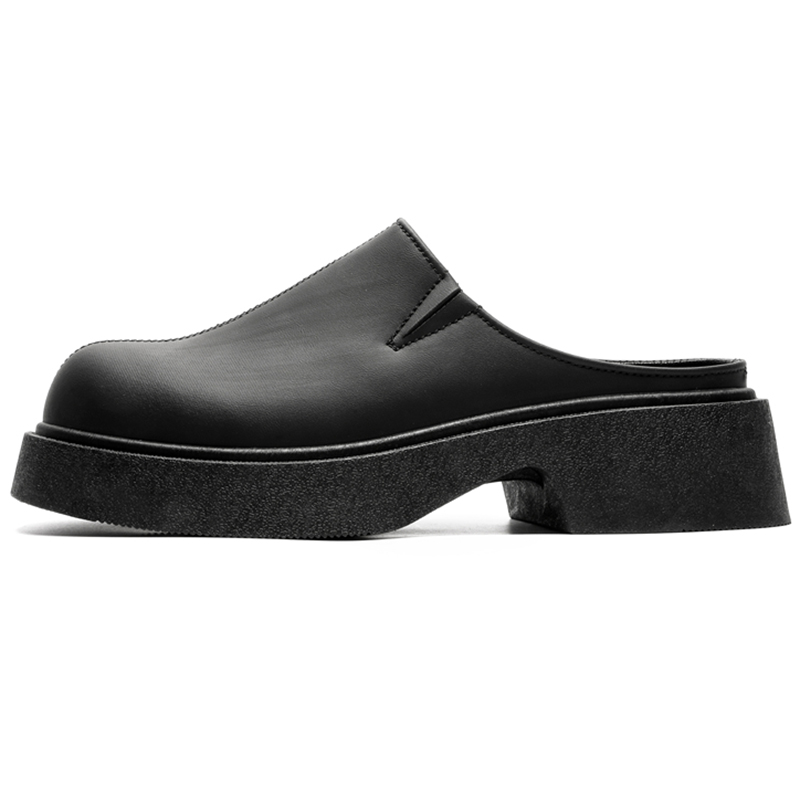 Скользоустойчивые износостойкие закрытые тапочки мужские Black JKEM, черные (надеваются без застежек)
Скользоустойчивые износостойкие закрытые тапочки мужские Black JKEM, черные (надеваются без застежек)