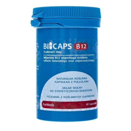 Витамин B12 Bicaps Formeds, 60 капсул
Витамин B12 Bicaps Formeds, 60 капсул