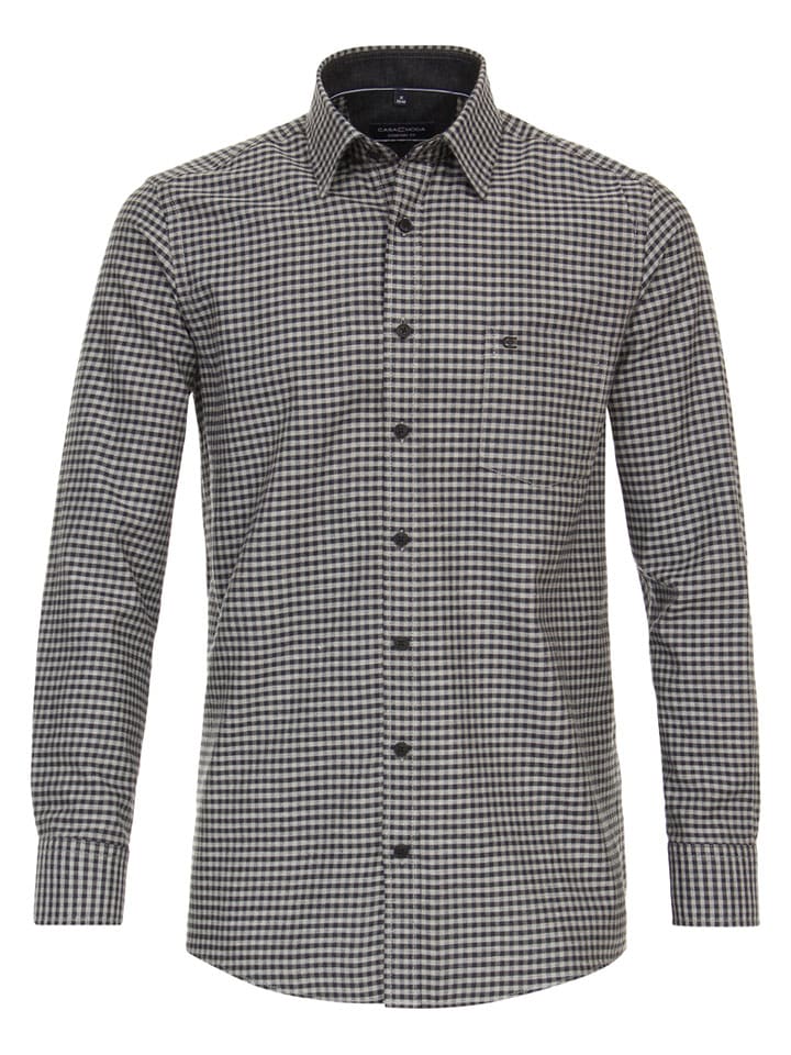 CASAMODA Рубашка - удобный крой - черно-серого цвета
CASAMODA Рубашка - удобный крой - черно-серого цвета