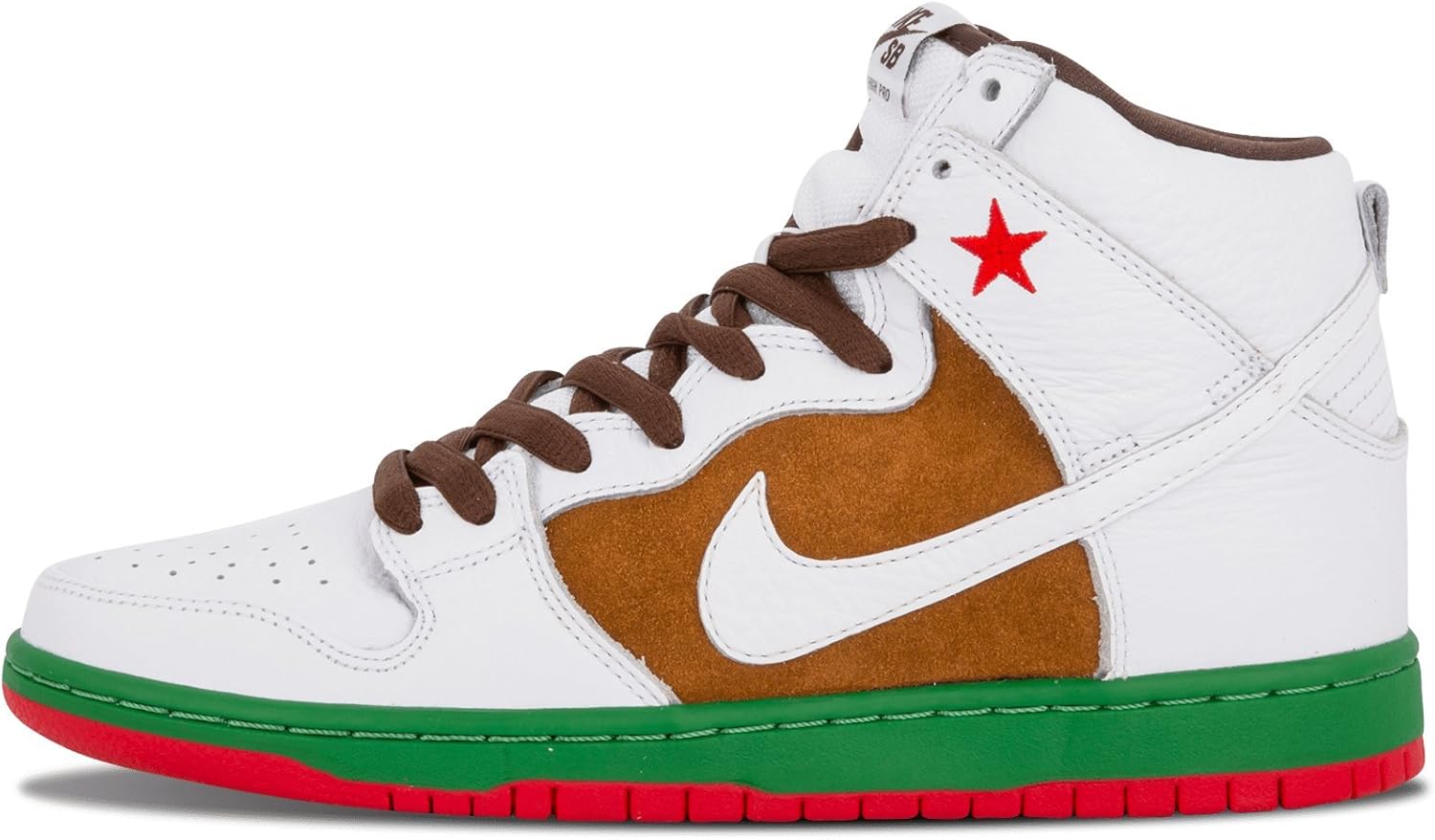 Кроссовки Nike Mens Dunk High Premium SB 31st State белые/коричневые/зеленые, Brown
Кроссовки Nike Mens Dunk High Premium SB 31st State белые/коричневые/зеленые, Brown