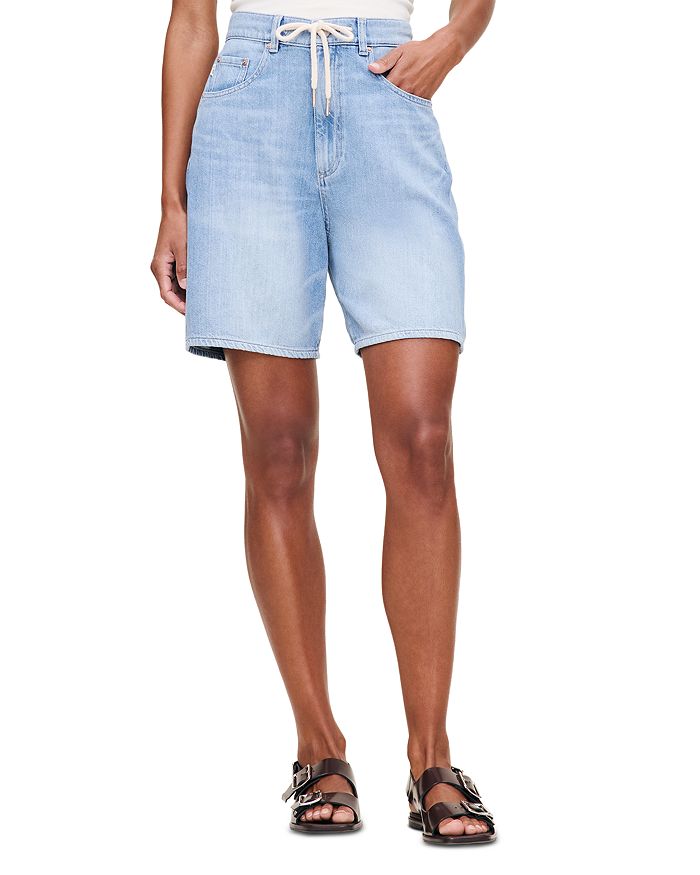 Тейлор Aura Джинсовые шорты с высокой посадкой и завязками DL1961, синий
Тейлор Aura Джинсовые шорты с высокой посадкой и завязками DL1961, синий