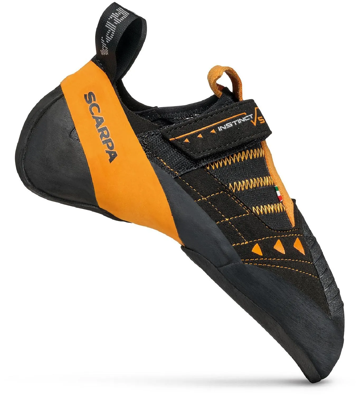 Инстинкт против скальных туфель Scarpa, Black/Orange
Инстинкт против скальных туфель Scarpa, Black/Orange