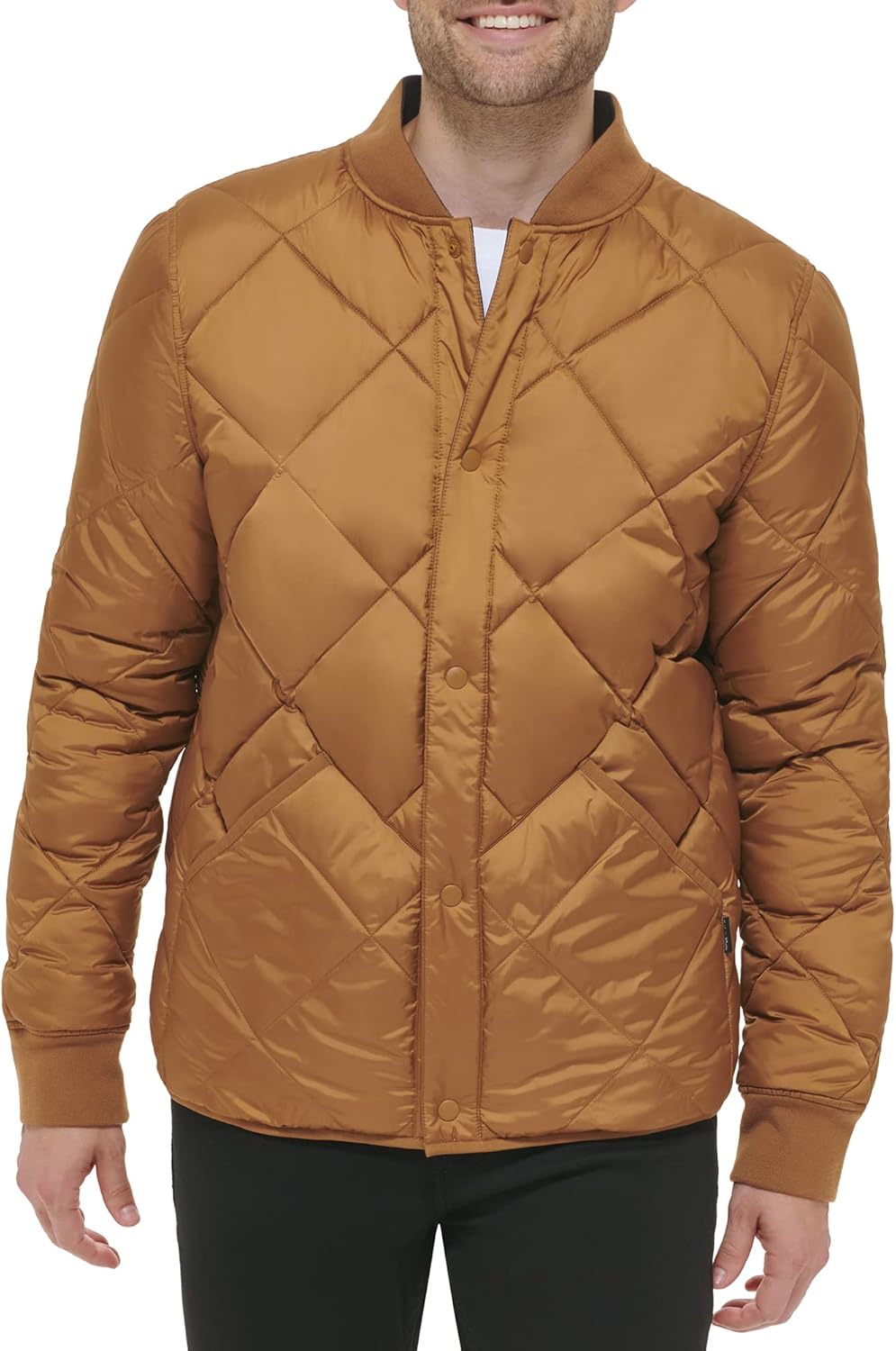 Мужская двусторонняя стеганая куртка Calvin Klein с ромбовидным узором, Reversible Khaki
Мужская двусторонняя стеганая куртка Calvin Klein с ромбовидным узором, Reversible Khaki