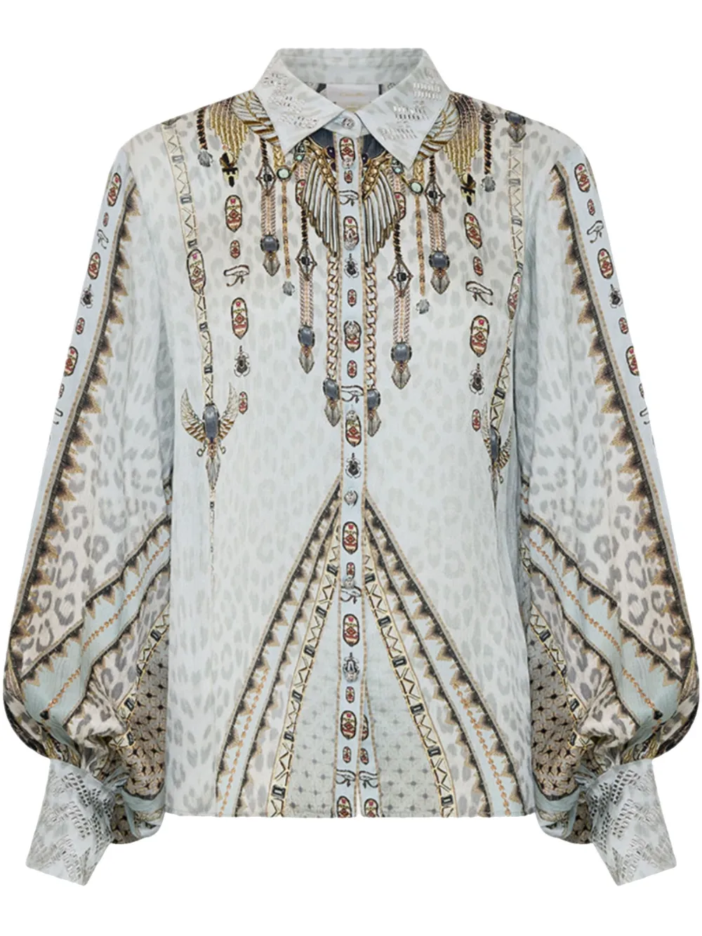 Блузка с разрезами на рукавах Camilla, серый
Блузка с разрезами на рукавах Camilla, серый