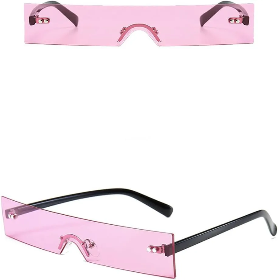 Популярные маленькие прямоугольные солнцезащитные очки для женщин, модные прозрачные красные без оправы, мужские очки с защитой от УФ-излучения UV400 HVTVTLA, Yellow
Популярные маленькие прямоугольные солнцезащитные очки для женщин, модные прозрачные красные без оправы, мужские очки с защитой от УФ-излучения UV400 HVTVTLA, Yellow