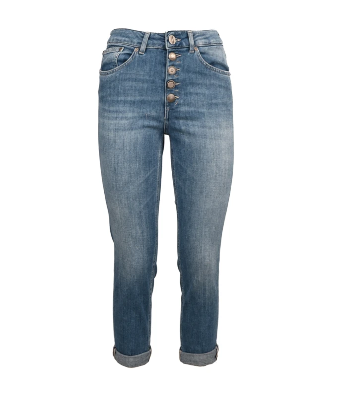 Свободные хлопковые джинсы длиной до щиколотки. Dondup, синий
Свободные хлопковые джинсы длиной до щиколотки. Dondup, синий