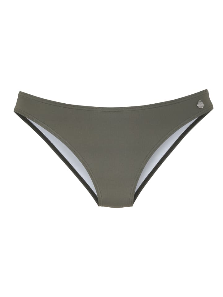 Плавки бикини LASCANA, оливковый
Плавки бикини LASCANA, оливковый