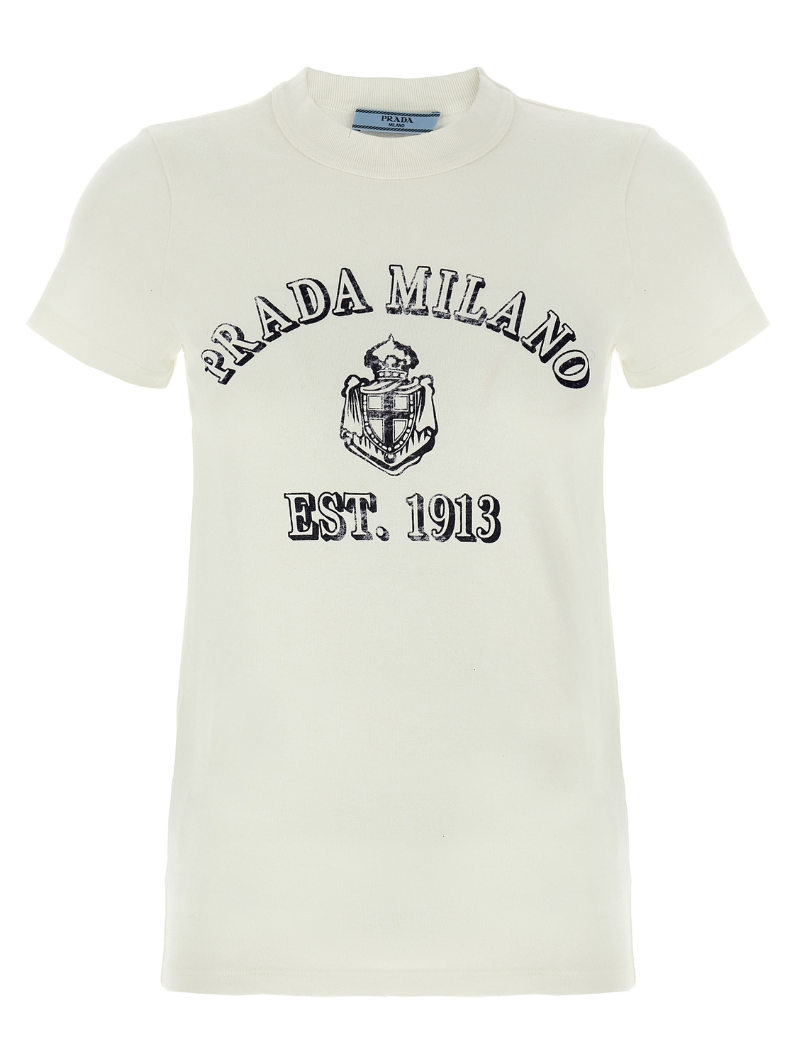 Винтажная футболка с логотипом Prada, белый
Винтажная футболка с логотипом Prada, белый