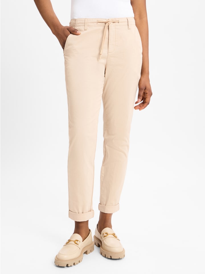 Тканевые брюки comma, бежевый
Тканевые брюки comma, бежевый