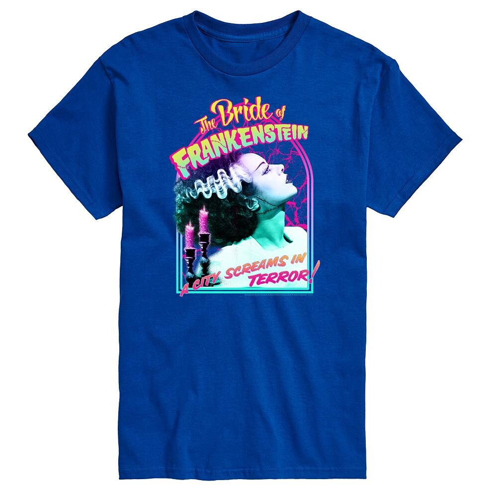 Универсальная футболка Big & Tall Monsters Marquee Bride с графическим рисунком Licensed Character, синий
Универсальная футболка Big & Tall Monsters Marquee Bride с графическим рисунком Licensed Character, синий