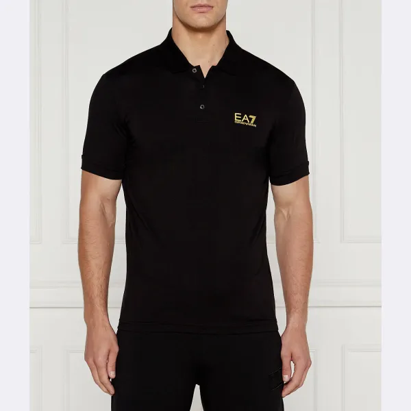 Рубашка поло стандартного кроя Ea7, черный
Рубашка поло стандартного кроя Ea7, черный