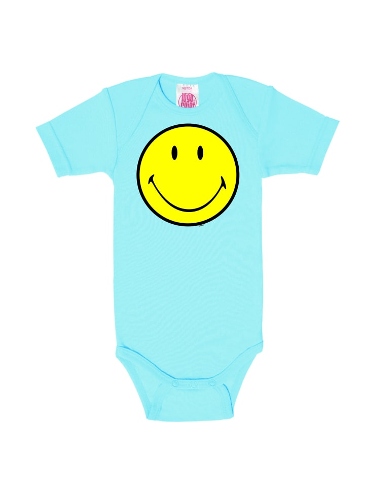 Logoshirt Детский боди с оригинальным рисунком смайлика, светло-голубого цвета
Logoshirt Детский боди с оригинальным рисунком смайлика, светло-голубого цвета