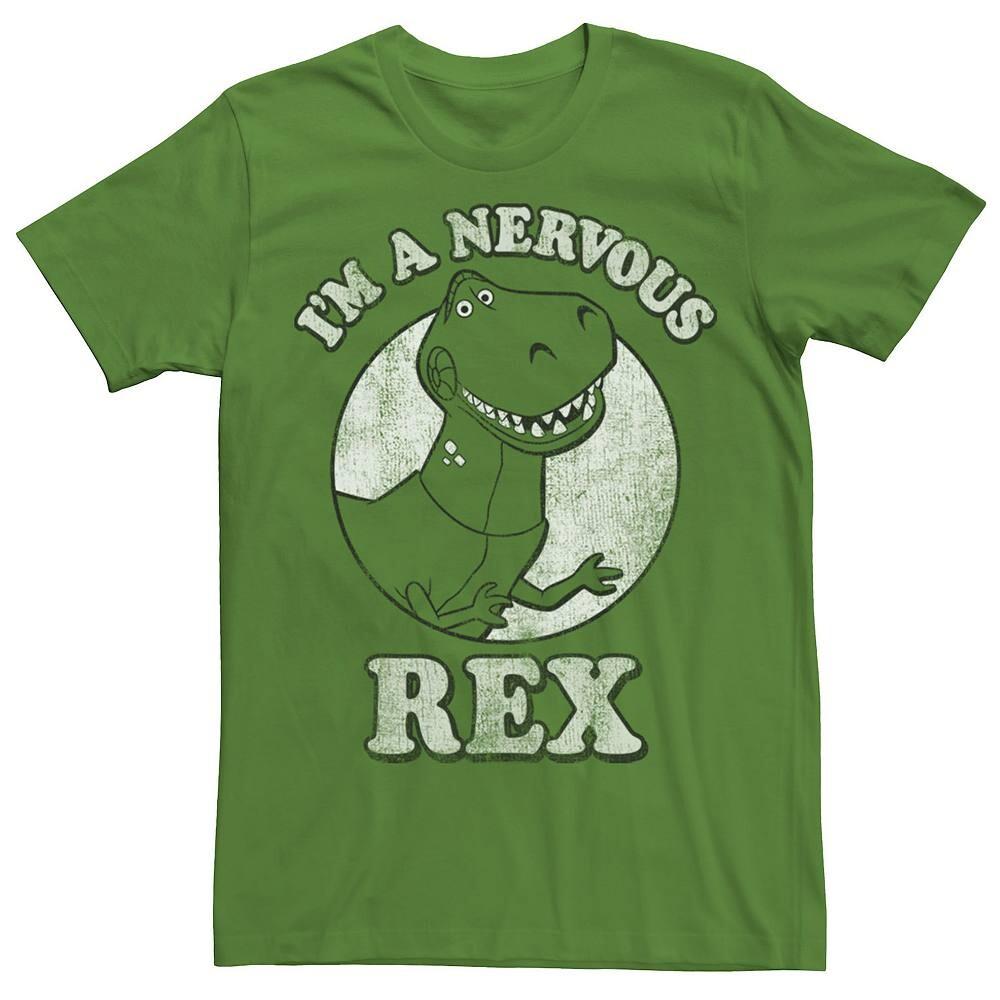 Мужская футболка Disney/Pixar's Toy Story I'm A Nervous Rex Dinosaur Disney / Pixar, цвет Kelly
Мужская футболка Disney/Pixar's Toy Story I'm A Nervous Rex Dinosaur Disney / Pixar, цвет Kelly