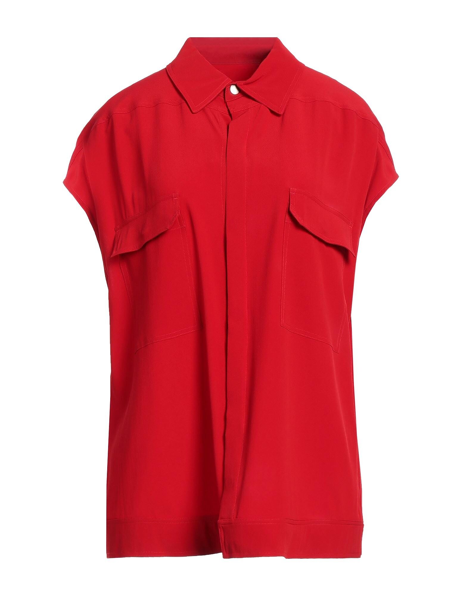 Рубашка Rick Owens, кирпичный
Рубашка Rick Owens, кирпичный