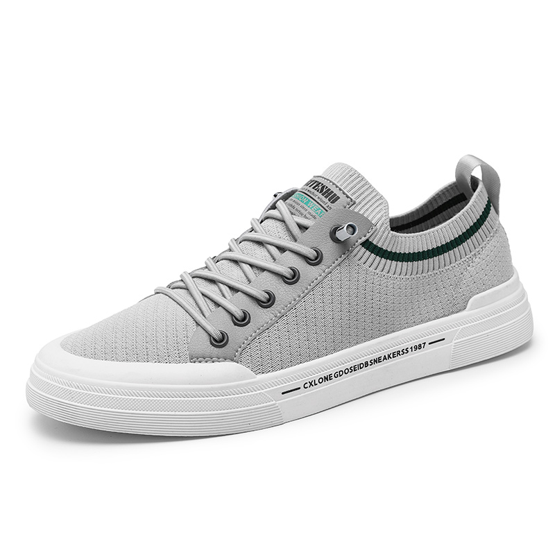 King Jinmai Серые мужские противоскользящие скейтерские кеды, цвет Gray
King Jinmai Серые мужские противоскользящие скейтерские кеды, цвет Gray