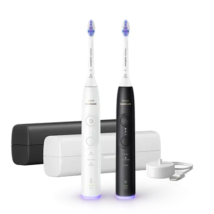 Электрическая зубная щетка Sonicare White And Black Series 6500 Hx7419/01 Philips
Электрическая зубная щетка Sonicare White And Black Series 6500 Hx7419/01 Philips