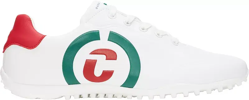 Мужские туфли для гольфа Duca Del Cosma Kingscup, белый/зеленый/красный
Мужские туфли для гольфа Duca Del Cosma Kingscup, белый/зеленый/красный