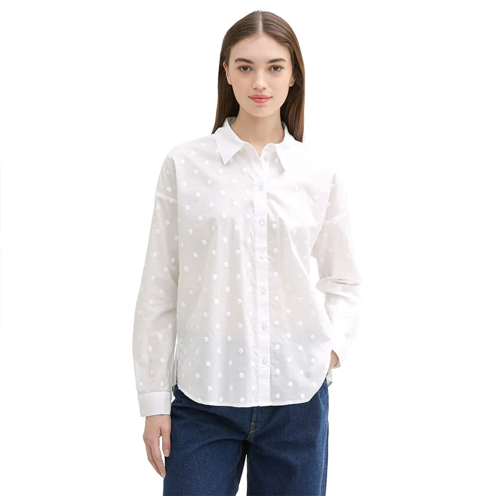 Блуза Tom Tailor Dot Structure, белый
Блуза Tom Tailor Dot Structure, белый