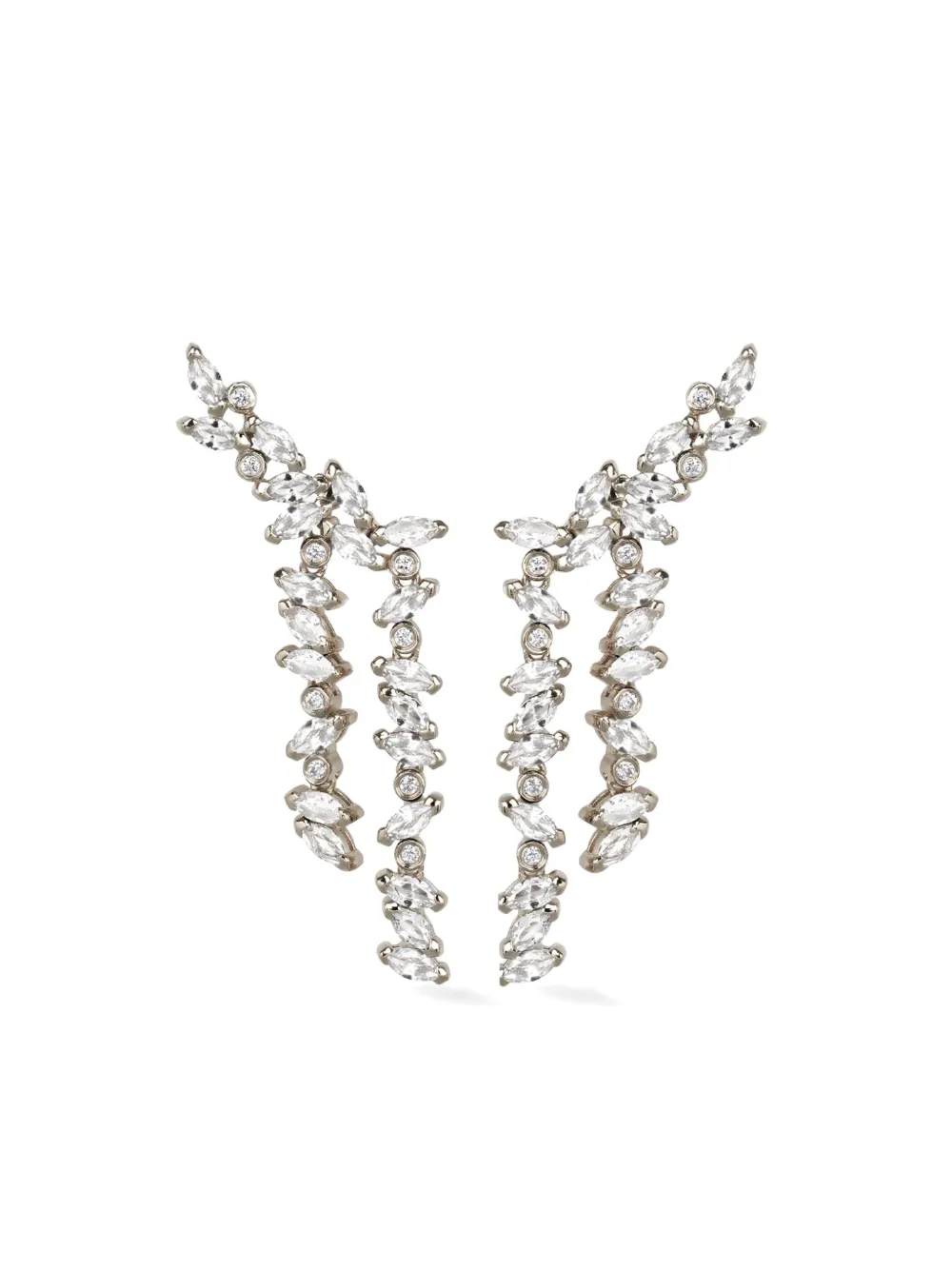 Серьги Veto из белого золота с бриллиантами Lark & Berry, серебяный
Серьги Veto из белого золота с бриллиантами Lark & Berry, серебяный