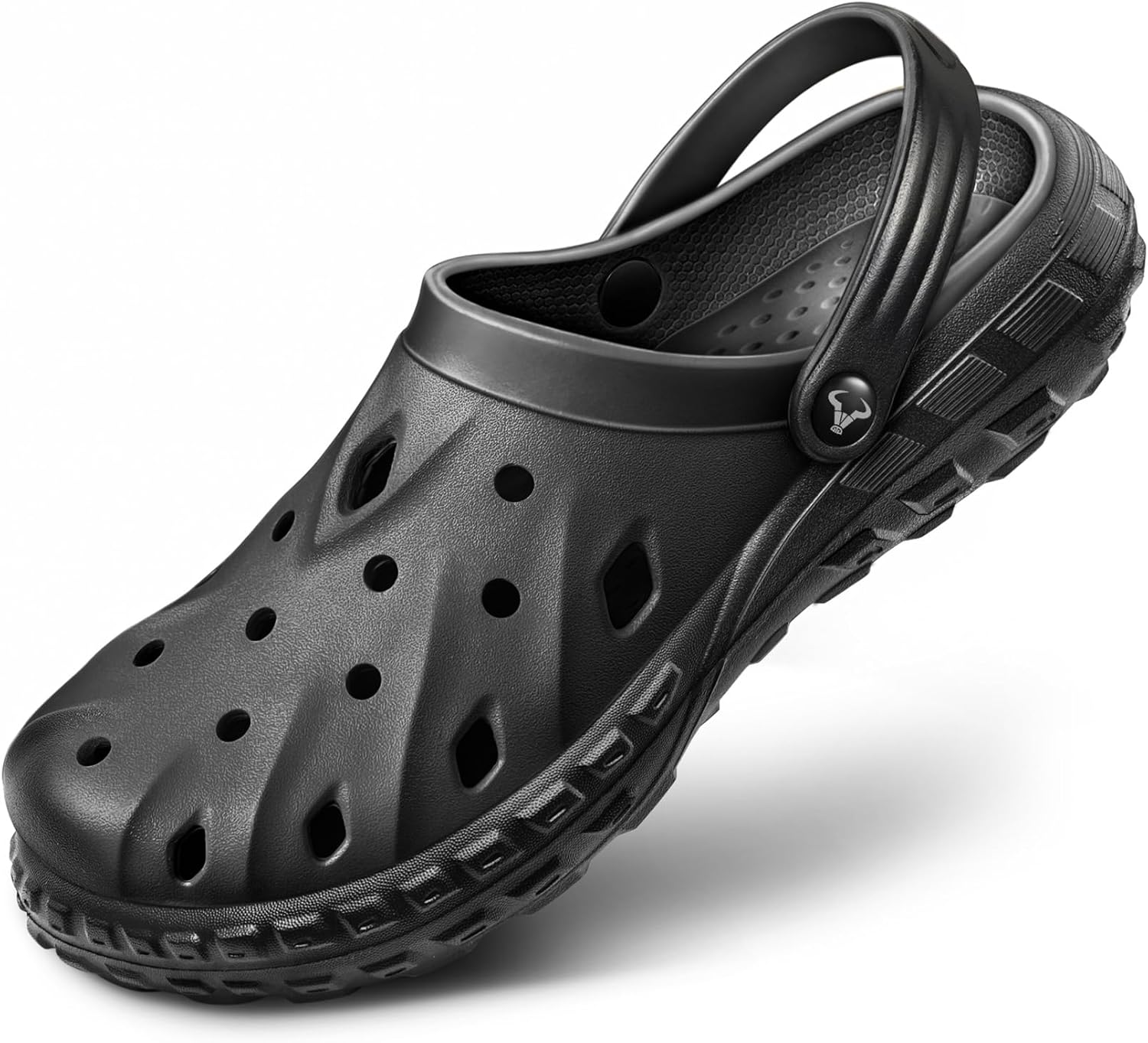 Сабо KEMISANT - удобные мюли сандалии для мужчин и женщин, водонепроницаемые, с амортизированной стелькой, поддержкой свода стопы, легкие из EVA, черный
Сабо KEMISANT - удобные мюли сандалии для мужчин и женщин, водонепроницаемые, с амортизированной стелькой, поддержкой свода стопы, легкие из EVA, черный