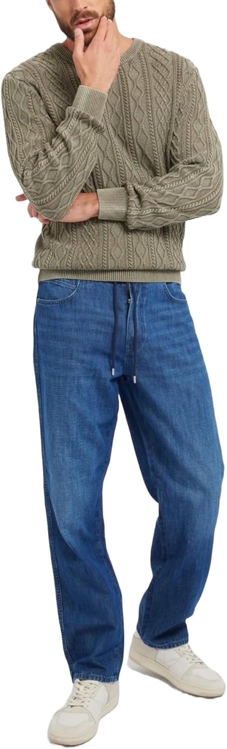 GUESS Мужские эко-джоггеры Owen на шнурке, Geneva
GUESS Мужские эко-джоггеры Owen на шнурке, Geneva