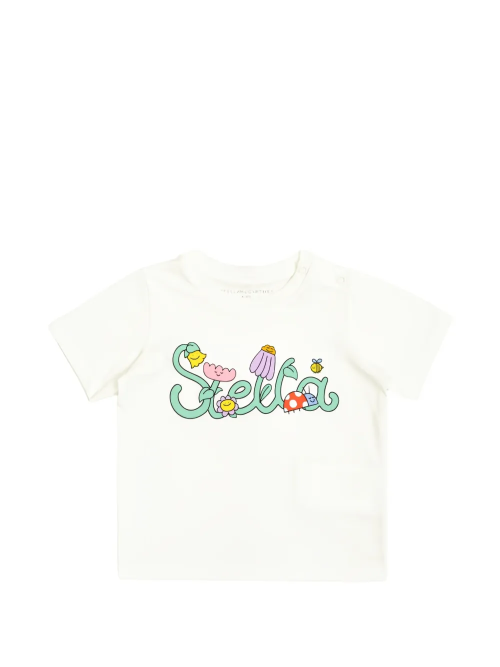 Графическая футболка Stella Vine Stella Mccartney Kids, бежевый
Графическая футболка Stella Vine Stella Mccartney Kids, бежевый