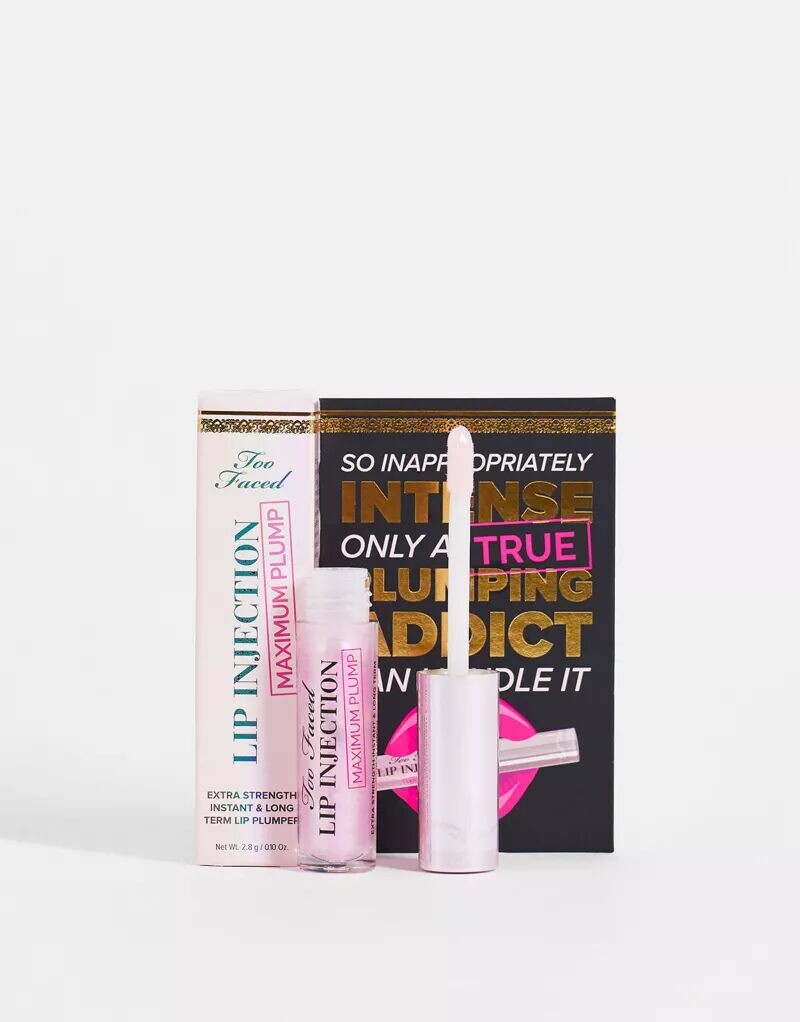 Too Faced - Lip Injection Maximums Plum Lip - Блеск для губ с максимальным объемом, дорожный размер Too Faced Cosmetics
Too Faced - Lip Injection Maximums Plum Lip - Блеск для губ с максимальным объемом, дорожный размер Too Faced Cosmetics